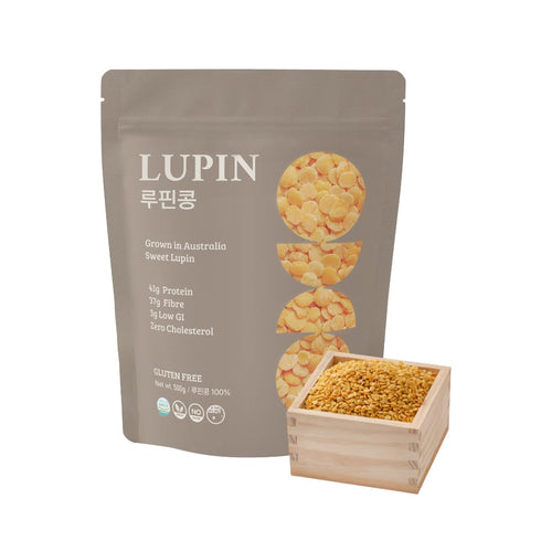 Lupinery Lupin Beans High Protein, Low Carb, Gluten-Free, Non-GMO Australian Grown Lupini