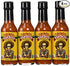 Gringo Bandito Hot Sauce, Original Red, 5 Ounce, Pack of 4