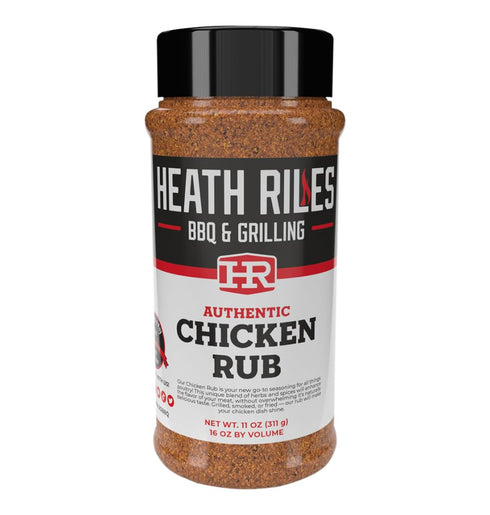 Heath Riles BBQ Rub, Chicken Rub Seasoning, Champion Pitmaster Recipe, Shaker Spice