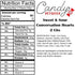 2 Lbs. Candy Retailer Sweet & Sour Conversation Hearts