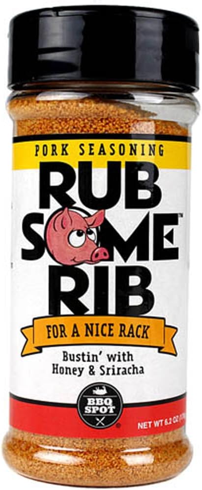 Bbq Spot Rub Some Rib Honey and Sriracha Seasoning Rub, 6oz