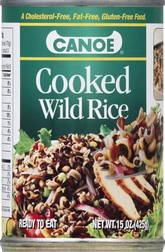 Canoe Rice Wild Precooked Tin, 15 oz