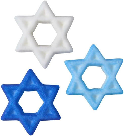 It Was All A Dream Shop STAR OF DAVID EDIBLE SUGAR DECORATIONS