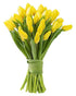 20 KaBloom PRIME NEXT DAY DELIVERY - Shasta Collection : Bouquet of Yellow Tulip with Vase Gift for Birthday, Sympathy