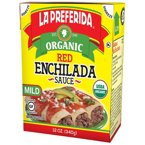 Pack) La Preferida Organic Taco Night Party Kit - Refried Beans, Black Beans, Spanish Rice, Taco Seasoning, Al Pastor
