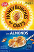 12 oz (Pack 3) Honey Bunches of Oats with Almonds Breakfast Cereal, Honey Almond Cereal with Oat and Granola Clusters