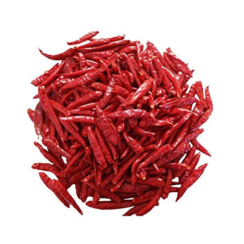 Generic Mathania Dry Red Chilli Whole | Lal Mirch Sabut | - 1