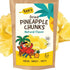 IAN's Dried Pineapple Chunks (2lb) Sweetened With Natural Cane Sugar - Dehydrated