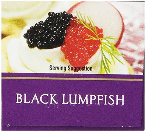 Romanoff 2 oz, Caviar Black Lumpfish, Whole