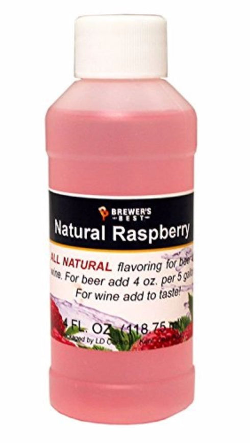 Brewer's Best Natural Beer and Wine Fruit Flavoring, Raspberry