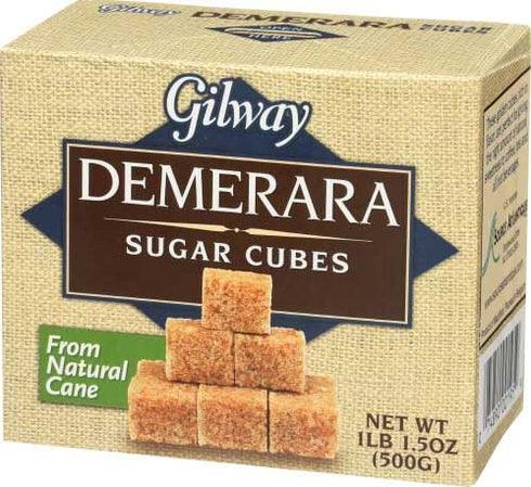 Gilway 17.5 Sugar Demerara Cube, Ounce