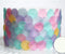 CHOCKACAKE 150x Mermaid Colorful Edible Pre Cut Wafer Cake Decoration, Cupcake Toppers, Edible Paper