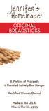 5 OZs JENNIFERS HOMEMADE Original Breadsticks, VEGAN All Natural, Made with extra virgin olive oil, Crunchy