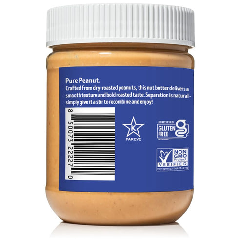Voer (12oz) Peanut Butter | Single Ingredient | Vegan and Keto-Friendly, Gluten-Free