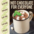 14 oz (Pack 2) Castle Kitchen Marvelous Mint Dark Chocolate Hot Chocolate - Dairy-Free, Vegan Premium Hot Chocolate Mix