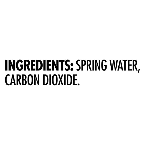 Saratoga Spring Water 24pk, 12 Sparkling Spring Water FZ