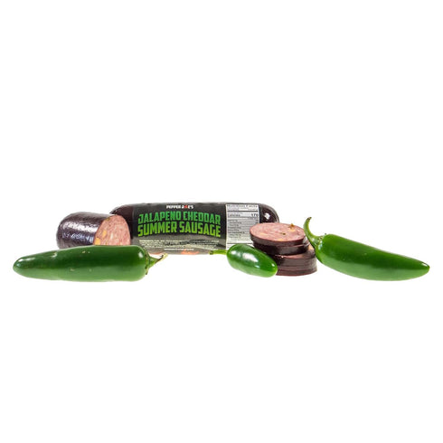 Summer Summer 12 Pepper Joes Jalapeno Cheddar Sausage Slow Smoked Spicy Sausage with Jalapeno Peppers, Cheddar Cheese