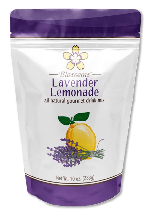 Blossoms Lavender Lemonade Drink Mix (10 oz, Lavender Bag)