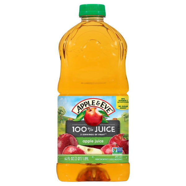 Apple & Eve, Apple Juice, 64 Fl Oz Bottle
