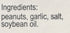 Deep Fried Peanuts, Garlic, 7 Ounce