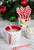 LJIF (48 BCL Candy Cane Peppermint Spoons - Edible Spoons - Hot Chocolate and Coffee - Bulk Children Christmas Favors