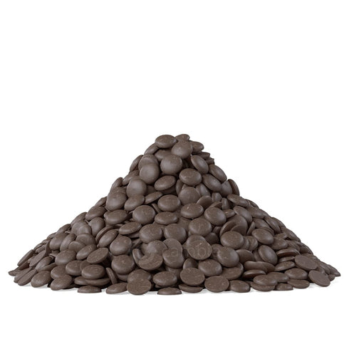 54.5%, 2 2 Cambie Dark Chocolate Couverture Pounds of Dark Chocolate Chips, European Style Couverture for Chocolatiers