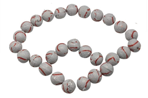 5 LB 400 Chocolate Covered Baseballs - Resealable Stand Up Bag (approx. pieces) - Individually Wrapped Milk Chocolate