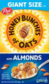 23 (Pack 2) Honey Bunches of Oats with Almonds, Heart Healthy, Low Fat, made with Whole Grain Cereal, Ounce
