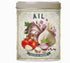 Metr .88 oz, Esprit Provence, French Provence "Ail" - Dried Garlic in Lidded Decorative Tin, Imported