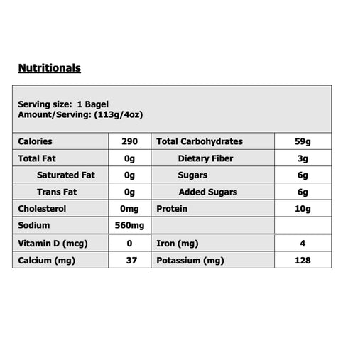2 Packs 6 Pack 12 Just Bagels Pumpernickel Bagels - Of Bagels Per - Total Non-GMO