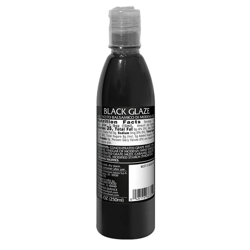 8.5 oz. (Pack 2) Mantova Balsamic Vinegar Glaze of Modena PGI, Perfect for Ice Cream, Marinades, Cocktails, Pasta