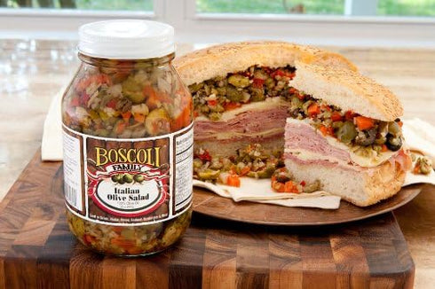 15.5 oz. Boscoli Family Italian Olive Salad