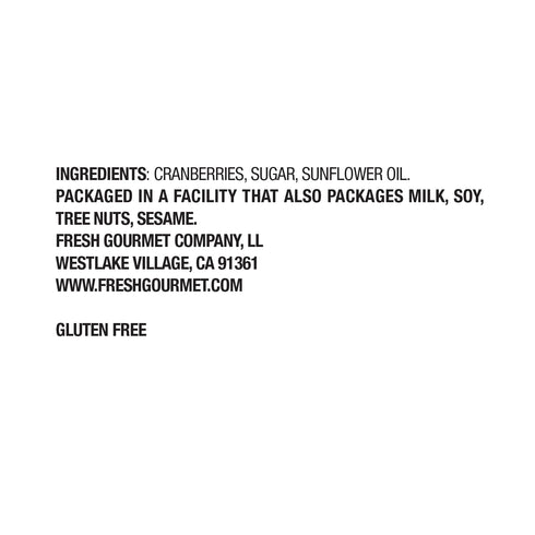 4 Pack 9 Fresh Gourmet Dried & Sweet Cranberries | Ounce, of | Crunchy Snack and Salad Topper