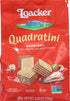 Loacker Quadratini Hazelnut Wafer Cookies, 8.82 Ounce