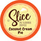 Slice Coffee Flavored Coffee, Pie for Keurig K Cup Brewers, Coconut Cream,