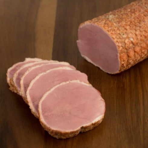 HUDSON VALLEY FARMS 1.5 lb Whole Smoked Duck Ham | Whole Ham | Hardwood Smoked | Fully Cooked | Rich Elegant Flavor