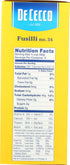 34 16 Oz (Pack 10) De Cecco Fusilli