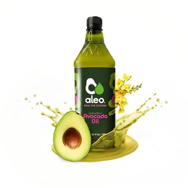 ALEO , Cooking blend avocado oil, Keto, Perfect for frying, grilling, roasting &