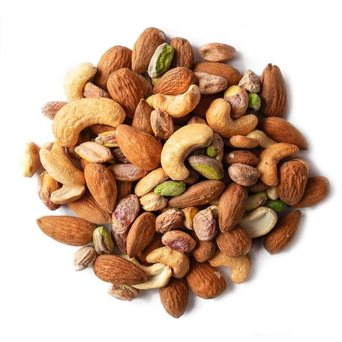 1 Food to Live Organic Dry Roasted Nut Lovers Mix, Pound Oven Toasted Pistachios, Almonds and Cashews Blend. No Salt