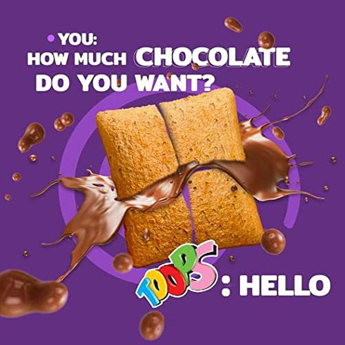 220g 7.8Oz 220g 7.8Oz (2 Pack 15.6Oz Toops Bundle Cereal filled with Chocolate Cream / + Cereal filled with Dulce de