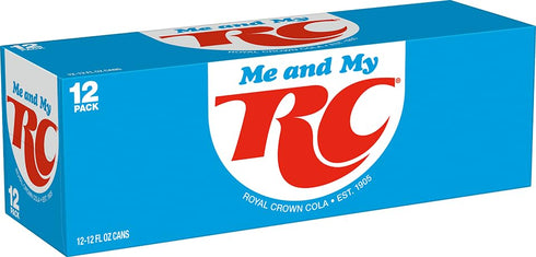 RC Cola 12 oz 12 pack Soda, fl cans