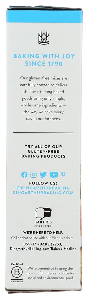 16 oz (4 Pack) King Arthur Flour Gluten Free Cookie Mix Make It Special!