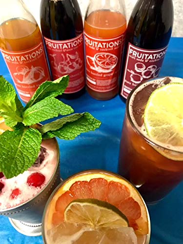 Fruitations 12.7 Tangerine Craft Soda & Cocktail Mix, ounces - for Better Tasting Cocktails, Mocktails and Soda