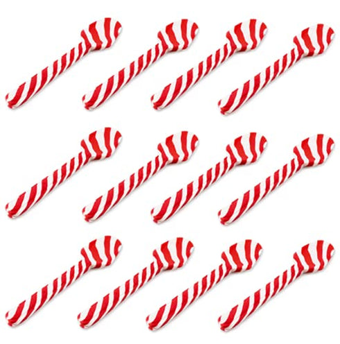 LJIF (48 BCL Candy Cane Peppermint Spoons - Edible Spoons - Hot Chocolate and Coffee - Bulk Children Christmas Favors
