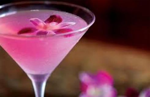 50/50 Miami Fresh Orchid Flower OrchidClubUSA Sunne Tropical Loose Bloom DIY Lei food drink decoration PAIR (Purple +