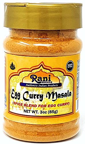 Rani Egg Curry Masala Indian 21-Spice Blend, 3oz (85g) PET Jar with Shaker Top, All Natural, Vegan, Gluten Friendly