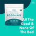 40 Slimming Mindful Nutrition Organic Skinny Hot Cocoa Mix - Servings - Sugar Free Hot Chocolate Mix Gluten Free Dark