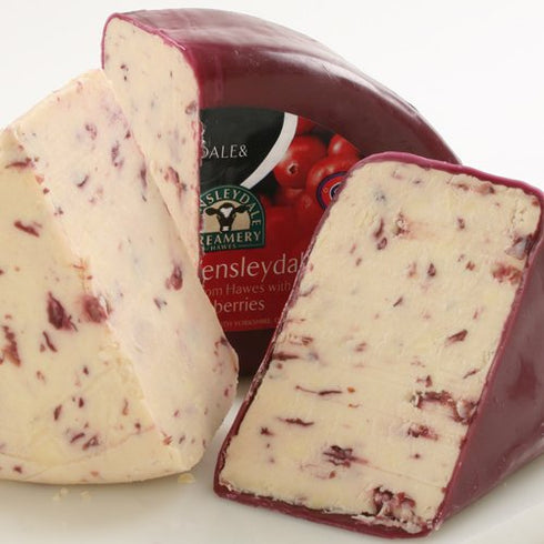 PastaCheese English Wensleydale with Cranberries - Sold by the pound