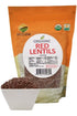 1Lbs Pack 2 McCabe Organic Red Lentils - Red Lentils Dry | Rich with Fiber & Minerals | USDA and CCOF Certified |