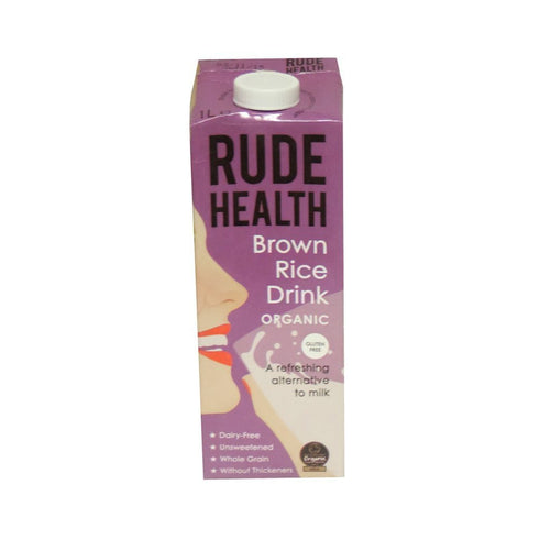 Rude Health UHT Organic Brown Rice Drink - Unsweetened (1L)